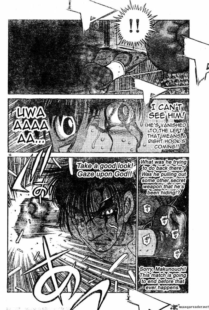 Hajime no Ippo: Fighting Spirit, Chapter 738 image 16